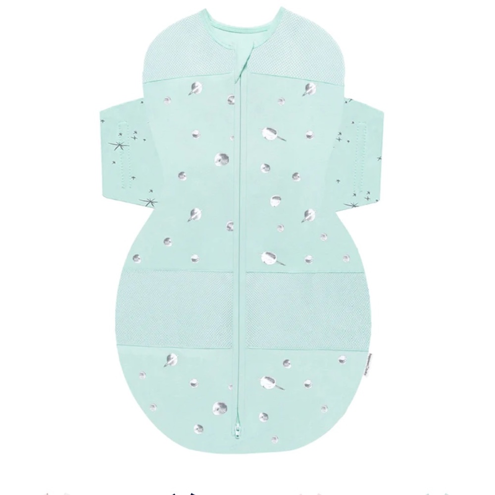 Snoo Sleep Sack in Teal Planets